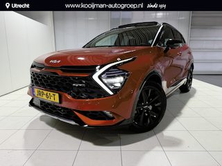 Kia Sportage 1.6 T-GDi Hybrid GT-Line , Stoel en Stuur verwarming, Schuif kantel dak, Apple Carplay/Android Auto, Zwarte velgen.