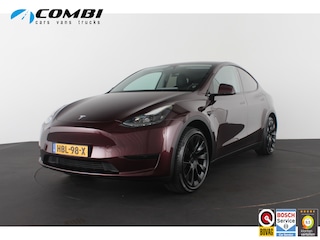 Tesla Model Y RWD 58 kWh Midnight Cherry Red/20inch/Trekhaak/Premium interieur