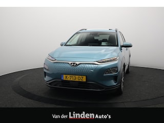 Hyundai Kona EV Fashion 64 kWh 3- Fase SOH 95,1% | Warmtepomp | Elektrisch Schuif/Kanteldak | Camera | Navigatie | Head-Up Display
