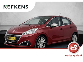Peugeot 208 Allure 110pk | Navigatie via Apple CarPlay / Android Auto | Climate Control | Cruise Control | Bluetooth | Elektrisch inklapbare spiegels | Automatisch dimlicht | Regensensor | Multifunctioneel stuurwiel | Dealeronderhouden | Trekhaak | 16" lichtmetalen velgen |