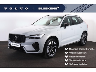 Volvo XC60 T6 Recharge AWD Ultra Dark - Panorama/schuifdak - IntelliSafe Assist & Surround - 360º Camera - Harman/Kardon audio - Adaptieve LED koplampen - Verwarmde voorstoelen, stuur & achterbank - Parkeersensoren voor & achter - Elektr. bedienb. voorstoelen met geheugen - Head up display - Draadloze tel. lader - Elektr. inklapbare trekhaak - 20' LMV