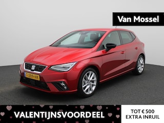 Seat Ibiza 1.0 EcoTSI FR Business Connect | Automaat | Stoelverwarming | Achteruitrijcamera | Parkeersensoren | Alcantara Bekleding | Adaptieve Cruise Control | Navigatie | Climate Control |