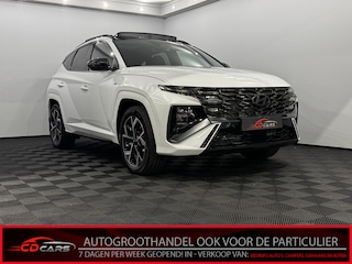 Hyundai Tucson 1.6 T-GDI PHEV Premium N-line Sky 4WD Pano, Half leder, 360 Camera, 265 Pk Navi, Winterpakket, Head-up display, Elektrische achterklep, 5 jaar garantie