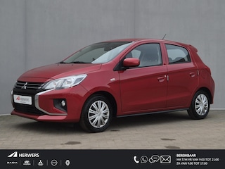 Mitsubishi Space Star 1.2 Active Handgeschakeld / 8 Jaar Fabrieksgarantie / All season banden / Airco / Elektrische ramen voor / DAB radio / Bluetooth telefoonvoorbereiding /