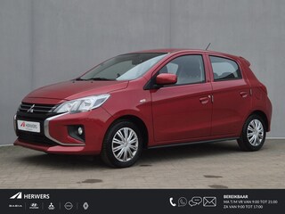 Mitsubishi Space Star 1.2 Active Handgeschakeld / 8 Jaar Fabrieksgarantie / All season banden / Airco / Elektrische ramen voor / DAB radio / Bluetooth telefoonvoorbereiding /