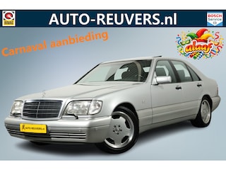 Mercedes-Benz S-klasse 500 V8 AMG Line 18" LMV / Xenon / Glazen Open Schuifdak / Clima / Leder