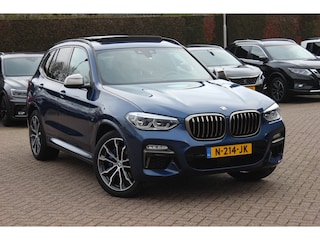 BMW X3 M40i xDrive High Executive / Trekhaak / Panoramadak / Camera / Leder / 20'' / Navigatie / Stoelverwarming / ACC