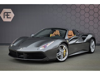 Ferrari 488 3.9 Spider HELE | LIFTING | GOLDRAKE RACING SEATS L | FULL PPF | CARBON LED STUUR | CAMERA | ADAPTIVE FRONT LIGHTING | GIALLO DETAILS | CARBON CENTRE CAPS | ETC.