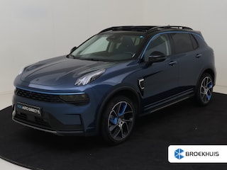 Lynk & Co 01 1.5 Panorama Dak | 20" Lichtmetaal | Parkeersensoren Voor + Achter | Carplay | Elek. Stoelen | Climate | Airco (automatisch) | Apple Carplay/Android Auto|telefoonintegratie premium | Cruise control adaptief met Stop&Go en stuurhulp