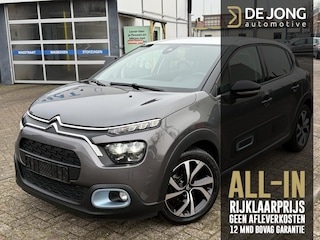 Citroën C3 1.2 PureTech ELLE | ALL-IN RIJKLAAR | Luxe uitvoering | Automaat | Origin. leerpakket | Navi | Camera | Duo-Tone | 17"Velgen