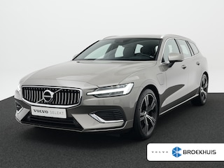 Volvo V60 2.0 T6 Recharge AWD Inscription | Long Range | 350pk | Harman Kardon | Full LED | Sportstoel | Camera | Adaptive Cruise | 19"