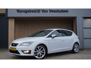 Seat Leon 1.4 TSI 150pk FR Dynamic LED 18inch LM H-Leder Clima *Seat Sound* Cruise Control Trekhaak *NL auto*