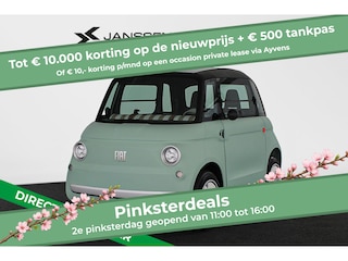 Fiat Topolino / Panoramadak / Nieuw te bestellen