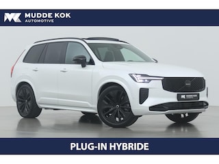 Volvo XC90 T8 Plug-in hybrid Ultra Black Edition | Luchtvering | Bowers & Wilkins | Massage+Ventilatie | Gelamineerd Glas | Trekhaak | 21 Inch