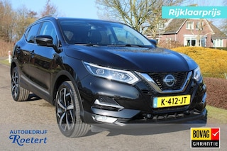 Nissan Qashqai 1.3 DIG-T 140pk Tekna ECC/leer/navi/camera/ACC/pano/trekhaak