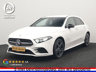 Mercedes-Benz A-klasse 250 e AMG Line Plug In Hybrid 218pk Dealer O.H. PHEV | Widescreen Navi | Camera | Alcantara Sportstoelen Verwarmd | Keyless | Sfeerverlichting | Cruise Control | Virtual | DAB | 18"L.M |