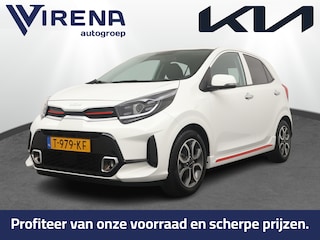 Kia Picanto 1.0 DPi GT-Line - Achteruitrijcamera - Navigatie - Climate Control - Apple Carplay / Android Auto - Fabrieksgarantie tot 07-2030