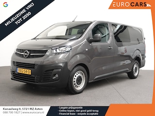 Opel Vivaro 1.5 CDTI L3H1 Dubbele Cabine 145PK Automaat Trekhaak Navigatie Airco Parkeersensoren Camera Cruise control