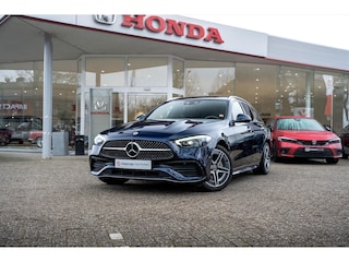 Mercedes-Benz C-klasse Estate C300e Plug-In Hybrid AMG Line | Volle auto | Pano-dak | Trekhaak | Sfeerverlichting | Burmester | Memory seats | 360-graden camera | ACC | Leder