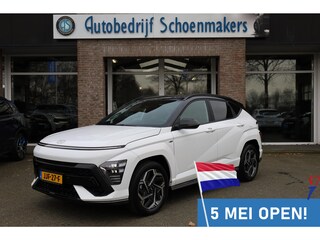 Hyundai Kona 1.6 GDI HEV N-LINE Edition CARPLAY CAMERA ACC DAB NAVI CLIMA LANE-ASSIST DAW KEYLESS DRAADLOZE-OPLADER 2XPDC 18''LMV ENZ.