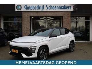 Hyundai Kona 1.6 GDI HEV N-LINE Edition CARPLAY CAMERA ACC DAB NAVI CLIMA LANE-ASSIST DAW KEYLESS DRAADLOZE-OPLADER 2XPDC 18''LMV ENZ.