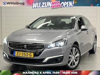 Peugeot 508 1.6 165PK e-THP GT-line LED VERLICHTING | NAVIGATIE | HALF LEDER | SPORTIEF UITGEVOERD!