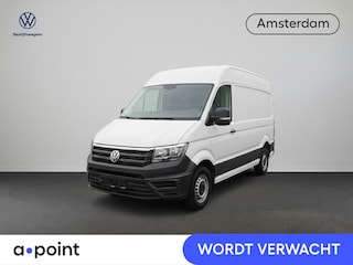 Volkswagen Crafter 35 2.0 TDI L3H2 140 PK | Navigatie via app | Bijrijdersbank | Airco | Side Assist | Inklapbare spiegels | Parkeersensoren voor en achter |