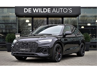 Audi Q5 55 TFSI e S-line 367pk Pano Luchtvering Trekhaak B&O Elektr-stoelen ACC 360-camera
