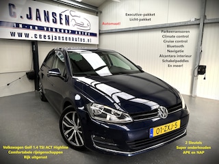 Volkswagen Golf 1.4 TSI ACT Highline Automaat! Super onderhouden! | Audio-navigatie full map | Cruise control | Electronic climate controle