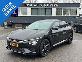 Kia EV6 GT-Line AWD 84 kWh Facelift / Nieuw Model | Warmtepomp | Meridian Audio | Elektrisch Panoramadak | Afneembare Trekhaak | 360° Camera | Elektrische Stoelen met Geheugen | Stoel- & Stuurverwarming | Head-Up Display | Kia Garantie tot 2035 | Origineel NL-Auto | 1e Eigenaar / 7000KM!