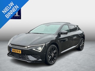Kia EV6 GT-Line AWD 84 kWh Facelift / Nieuw Model | Warmtepomp | Meridian Audio | Elektrisch Panoramadak | Afneembare Trekhaak | 360° Camera | Elektrische Stoelen met Geheugen | Stoel- & Stuurverwarming | Head-Up Display | Kia Garantie tot 2035 | Origineel NL-Auto | 1e Eigenaar / 7000KM!