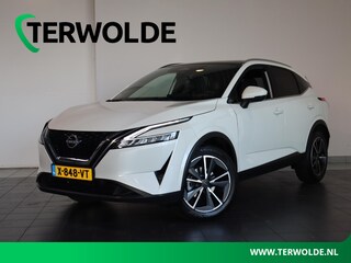 Nissan Qashqai 1.3 MHEV Xtronic Tekna | AUTOMAAT | Panoramadak | Stoel-, Stuur- & Voorruitverw. | Trekhaak |