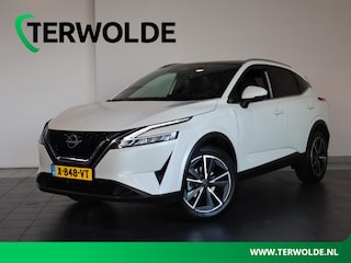 Nissan Qashqai 1.3 MHEV Xtronic Tekna | AUTOMAAT | Panoramadak | Stoel-, Stuur- & Voorruitverw. | Trekhaak |