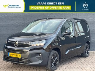 Citroën Berlingo Van 1.5 BlueHDi 130pk EAT8 L1 I Pack Comfort Connect I Pack Look I Apple Carplay I Navigatie I Parkeersensoren Voor en Achter I Trekhaak