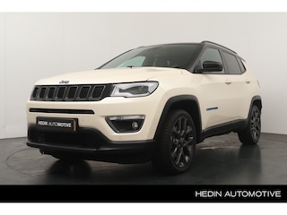 Jeep Compass 4xe 240 Plug-in Hybrid Electric S | Meest complete uitvoering!! | Elektrisch Verstelbare Stoelen+Verwarming&Ventilatie | Zomer&Winter Set | leder |