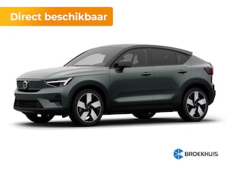 Volvo EC40 Single Motor Extended Range Plus 82 kWh | Dak hoogglans zwart | Elektrisch bedienbare achterklep | Extra getint glas