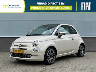 Fiat 500 TwinAir Turbo 80pk Collezione | Cruise Control | Parkeersensoren | Panoramadak | Airco