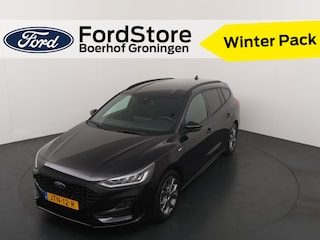 Ford Focus Wagon 125PK EcoBoost Hybrid ST Line | NW Model | Winter Pack | LED | Cruise | Park. Sens. V+A | Apple/Android CarPlay