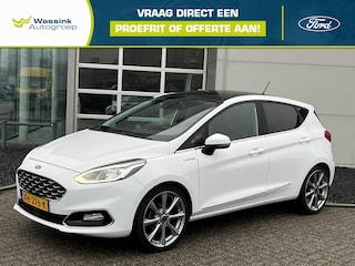 Ford Fiesta 1.0 EcoBoost 125pk 5dr Vignale | Stoel/ Stuur verwarming | Voorruitverwarming | Panorama dak | Camera | Adaptief Cruise |