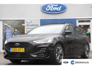 Ford Focus Wagon 1.0EB HYBRID 155PK ST-LINE X AUTOMAAT | NL-AUTO! | 1 EIGENAAR! | DEALER OH! | PANODAK | ADAPTIVE CRUISE | WINTERPACK | EL. ACHTERKLEP | 18" LMV | PERFECTE STAAT!