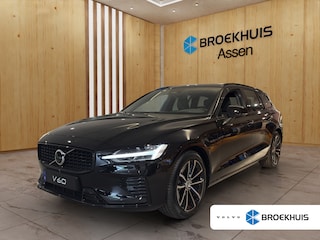 Volvo V60 2.0 T8 Plug-in hybrid AWD Ultra Dark Polestar Engineered Optimisation Charcoal hemelbekleding | Achteruitrijcamera | Apple Carplay/Android Auto|telefoonintegratie premium | Cruise control adaptief met Stop&Go en stuurhulp