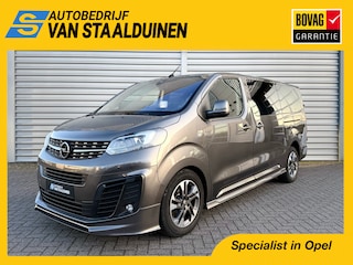 Opel Vivaro 2.0 CDTI L3H1 DC Irmscher Sport | Sportbumpers | Stoelverwarming | Head up display | Apple carplay | Lederen bekleding | Navigatiesysteem | Houten betimmering | Achteruitrijcamera | Parkeersensoren voor en achter |