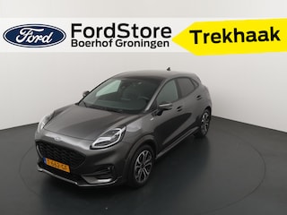 Ford Puma EcoBoost Hybrid 125 pk ST-Line X | Trekhaak | Winter Pack | Pano | Camera | B&O | LED | 4 seiz. banden | 100% dealer onderh.