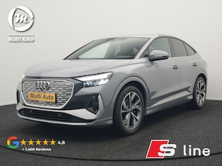 Audi Q4 35 S edition 55 kWh 2 x S - Line INCL BTW | Adaptive Cruise | Camera | Sportstoelen Verwarmd | 20"L.M | Apple Carplay | Parkassist | Virtual | El. Achterklep |