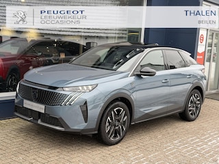 Peugeot 3008 1.2 Hybrid 145 GT Exclusive | Meest Complete van NL | Bouwjaar 10-2025 | Ruim € 11.000 Voordeel | Panorama/Schuif-Kanteldak | Afn. Trekhaak 1200 KG | FOCAL Audio | Luxe Alcantara & Leder Interieur met Massage | 360 Vision Camera | Navigatie | Adaptieve Cruise Control | Elektrische Kofferklep | Dode Hoek Signalering | Stoel- & Stuurverwarming |