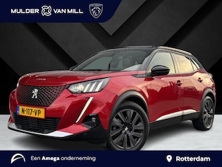 Peugeot 2008 GT Pack 50kWh EV 136pk AUTOMAAT | SCHUIF/KANTELDAK | ALCANTARA | STOELVERW. | NAVI | KEYLESS | CAMERA | 18" 'EVISSA' | ADAPTIVE CRUISE