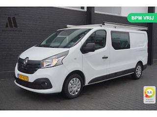 Renault Trafic 1.6 dCi 125PK L2 Dubbele Cabine EURO 6 - Airco - Navi - Cruise - € 14.499,- Excl.