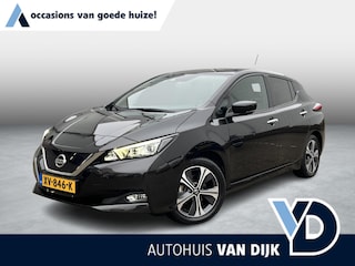 Nissan Leaf Tekna 40 kWh | NL Auto/2e Eig./Voll.Historie/Leder/Navi/Adapt.Cruise/Clima/Apple CarPlay-Android Auto/Bose Audio/360° Camera