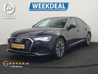 Audi A6 Limousine 50 TFSI e Quattro Business edition Plug In Hybrid 300pk Dealer O.H PHEV | Trekhaak af Fabriek | Adaptive Cruise | Lederen Comfortzetels Memory | Head Up | Camera | Park Assist | BLIS | Apple Carplay |