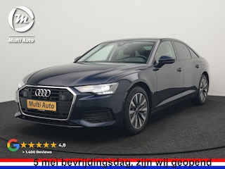 Audi A6 Limousine 50 TFSI e Quattro Business edition Plug In Hybrid 300pk Dealer O.H PHEV | Trekhaak af Fabriek | Adaptive Cruise | Lederen Comfortzetels Memory | Head Up | Camera | Park Assist | BLIS | Apple Carplay |